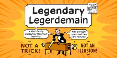Legendary Legerdemain by Comicraft — Decorative Font — thumbnail 1