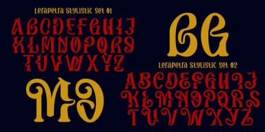 Lerapetra by TypeClassHeroes — Decorative Font — thumbnail 7