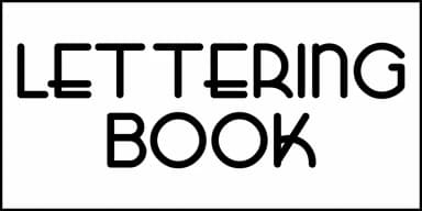 LETTERING BOOK JNL by Jeff Levine Fonts — Decorative Font — thumbnail 2