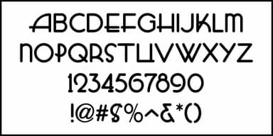 LETTERING BOOK JNL by Jeff Levine Fonts — Decorative Font — thumbnail 3