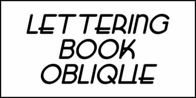 LETTERING BOOK JNL by Jeff Levine Fonts — Decorative Font — thumbnail 4
