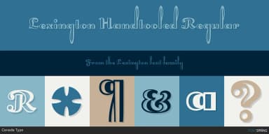 Lexington by Canada Type — Script Handwritten Font — thumbnail 2