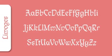 Limoges Pro by SoftMaker — Blackletter Font — thumbnail 2