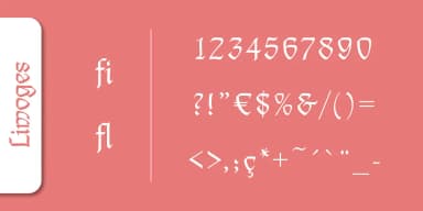 Limoges Pro by SoftMaker — Blackletter Font — thumbnail 3