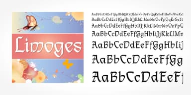 Limoges Pro by SoftMaker — Blackletter Font — thumbnail 5