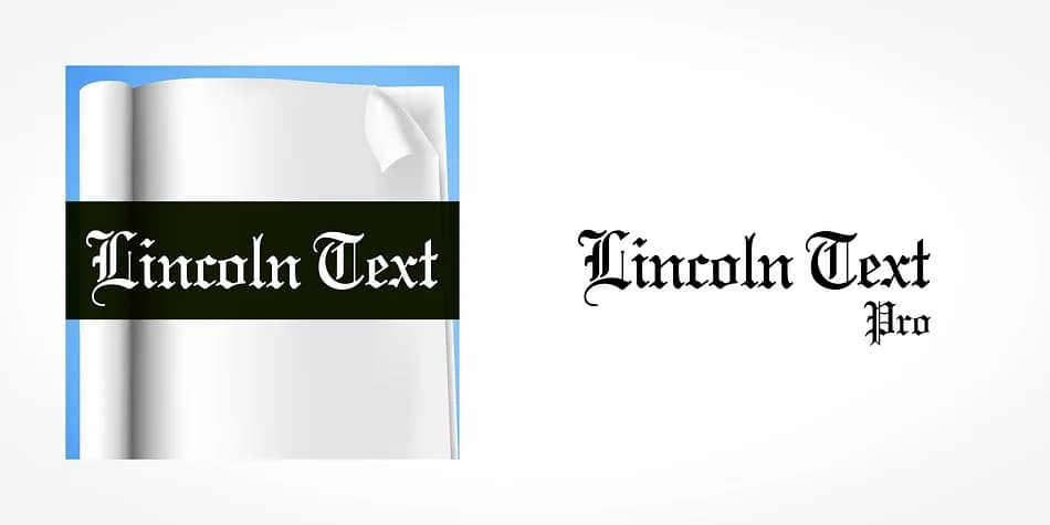 Lincoln Text Pro by SoftMaker — Blackletter Font