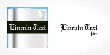 Lincoln Text Pro by SoftMaker — Blackletter Font — thumbnail 1