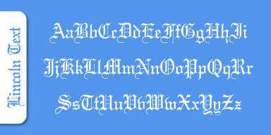 Lincoln Text Pro by SoftMaker — Blackletter Font — thumbnail 2