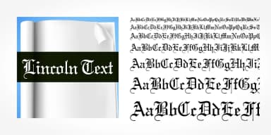 Lincoln Text Pro by SoftMaker — Blackletter Font — thumbnail 5