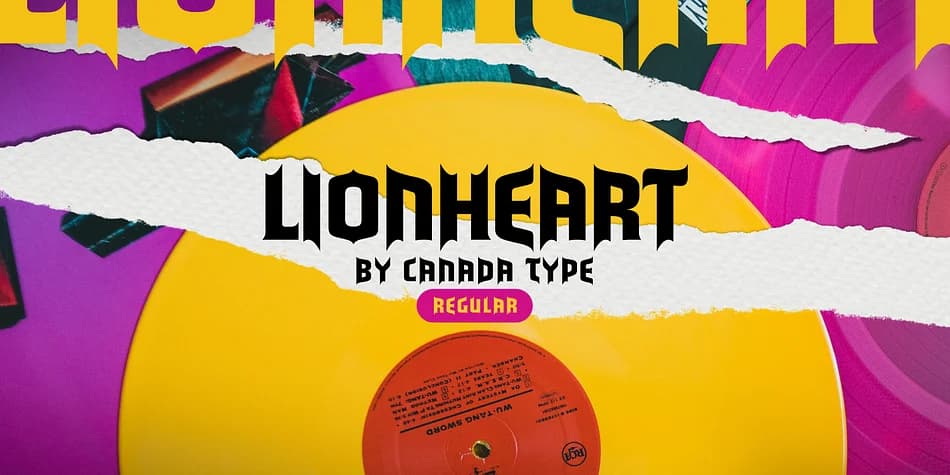 Lionheart by Canada Type — Blackletter Font