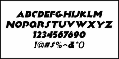 LOBBY POSTER JNL by Jeff Levine Fonts — Decorative Font — thumbnail 5