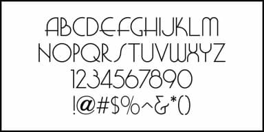 LOCAL JEWELER JNL by Jeff Levine Fonts — Decorative Font — thumbnail 3