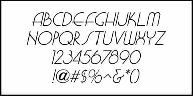 LOCAL JEWELER JNL by Jeff Levine Fonts — Decorative Font — thumbnail 5