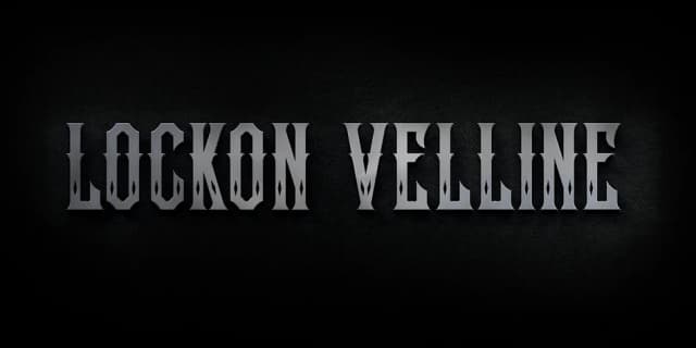 LOCKON VELLINE by Seventh Imperium — Blackletter Font