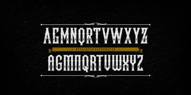 LOCKON VELLINE by Seventh Imperium — Blackletter Font — thumbnail 3