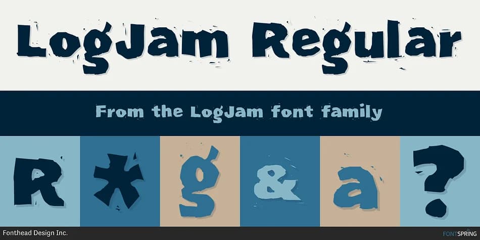 LogJam by Fonthead Design — Display Font