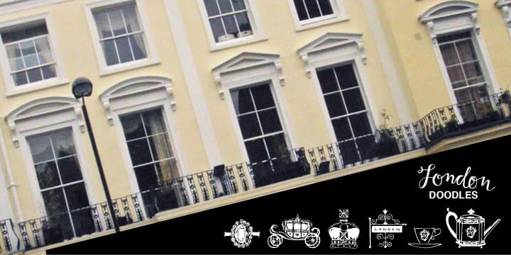 London Doodles by Outside the Line — Dingbats Font
