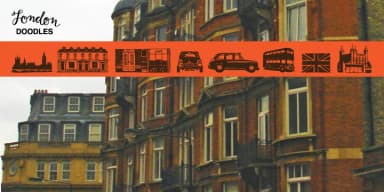 London Doodles by Outside the Line — Dingbats Font — thumbnail 2