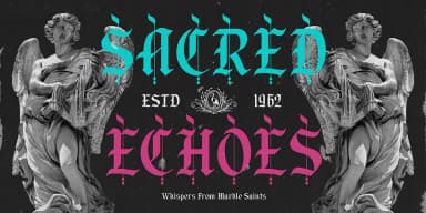 Los Reyes by roomspace — Blackletter Font — thumbnail 3