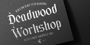 Los Reyes by roomspace — Blackletter Font — thumbnail 9