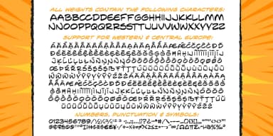 LOS VAMPIROS by Comicraft — Decorative Font — thumbnail 3