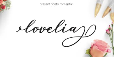 Lovelia by Genesislab — Decorative Font — thumbnail 1
