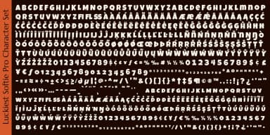 LUCKIEST SOFTIE PRO by Stiggy & Sands — Decorative Font — thumbnail 5