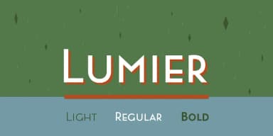 Lumier by Tour de Force Font Foundry — Decorative Font — thumbnail 1