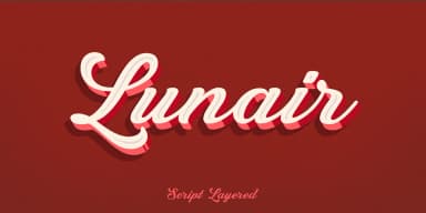 Lunair by Seventh Imperium — Script Handwritten Font — thumbnail 1