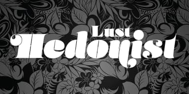 Lust Hedonist by Positype — Decorative Font — thumbnail 1