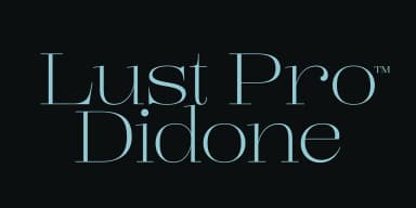 Lust Pro Didone by Positype — Decorative Font — thumbnail 1