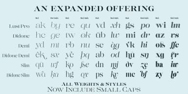 Lust Pro by Positype — Decorative Font — thumbnail 6