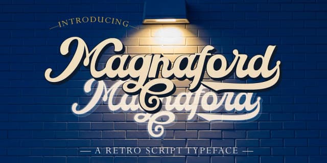 Magnaford by Trick Type Style — Script Handwritten Font