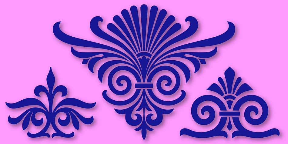 Magnificent Ornaments by Gerald Gallo Fonts — Dingbats Font