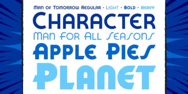 Man Of Tomorrow by Comicraft — Decorative Font — thumbnail 2