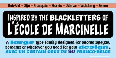 Marcinelle by Fando Fonts — Decorative Font — thumbnail 2