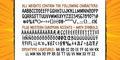 MARIAN CHURCHLAND by Comicraft — Decorative Font — thumbnail 3