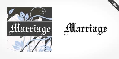 Marriage Pro by SoftMaker — Blackletter Font — thumbnail 1