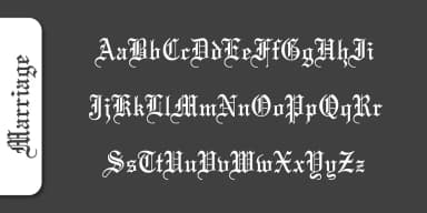 Marriage Pro by SoftMaker — Blackletter Font — thumbnail 2