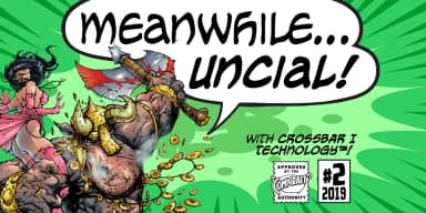 Meanwhile Uncial by Comicraft — Decorative Font — thumbnail 1