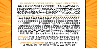 MEANWHILE by Comicraft — Decorative Font — thumbnail 6