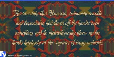 Mecheria by Typodermic Fonts Inc. — Script Handwritten Font — thumbnail 4