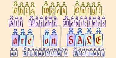 MedicineShelf by Ingrimayne Type — Blackletter Font — thumbnail 3