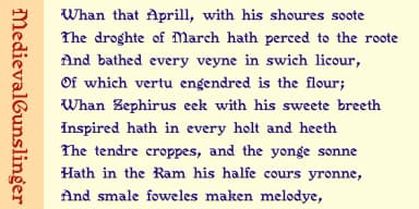 Medieval Gunslinger by Ingrimayne Type — Blackletter Font — thumbnail 5