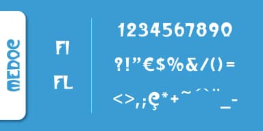 MEDOC PRO by SoftMaker — Decorative Font — thumbnail 3