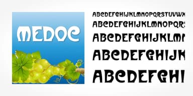 MEDOC PRO by SoftMaker — Decorative Font — thumbnail 5