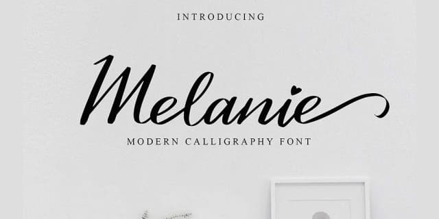 Melanie by NT Creator — Script Handwritten Font