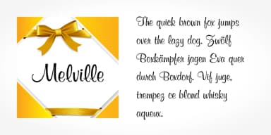 Melville Pro by SoftMaker — Script Handwritten Font — thumbnail 4