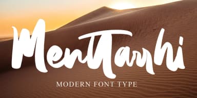 Menttarrhi by Ayska — Script Handwritten Font — thumbnail 1