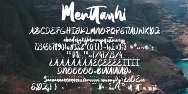 Menttarrhi by Ayska — Script Handwritten Font — thumbnail 5